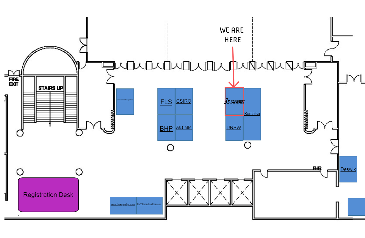 Internal Future Mining Conference 2024 > Venue Indoor Map > Dassault Systèmes®
