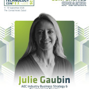 AEC Industry Business Strategy & Development Director Julie GAUBIN > Speaker > Dassault Système